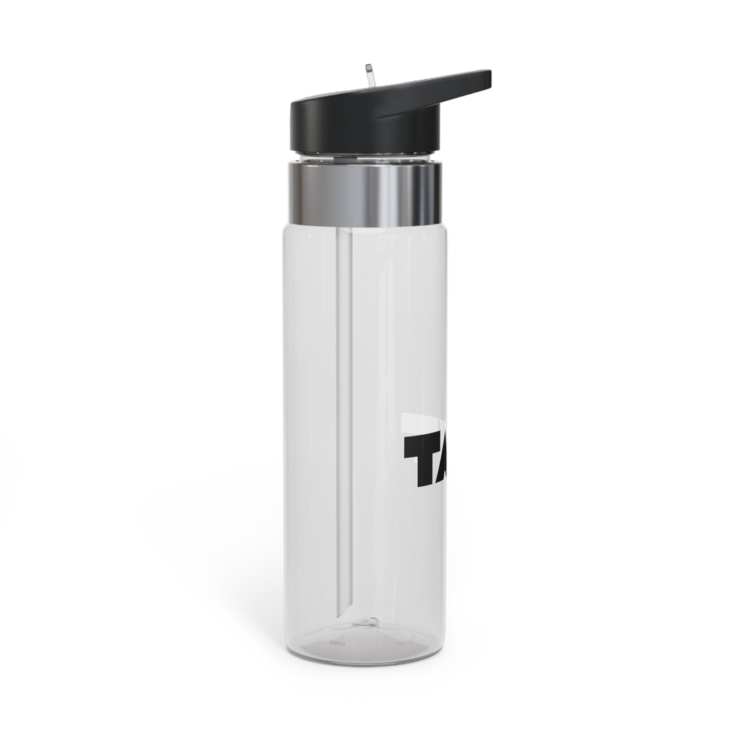 TAIT 20oz Tritan Sport Bottle – Clear BPA-Free Hydration Bottle with Flip Straw