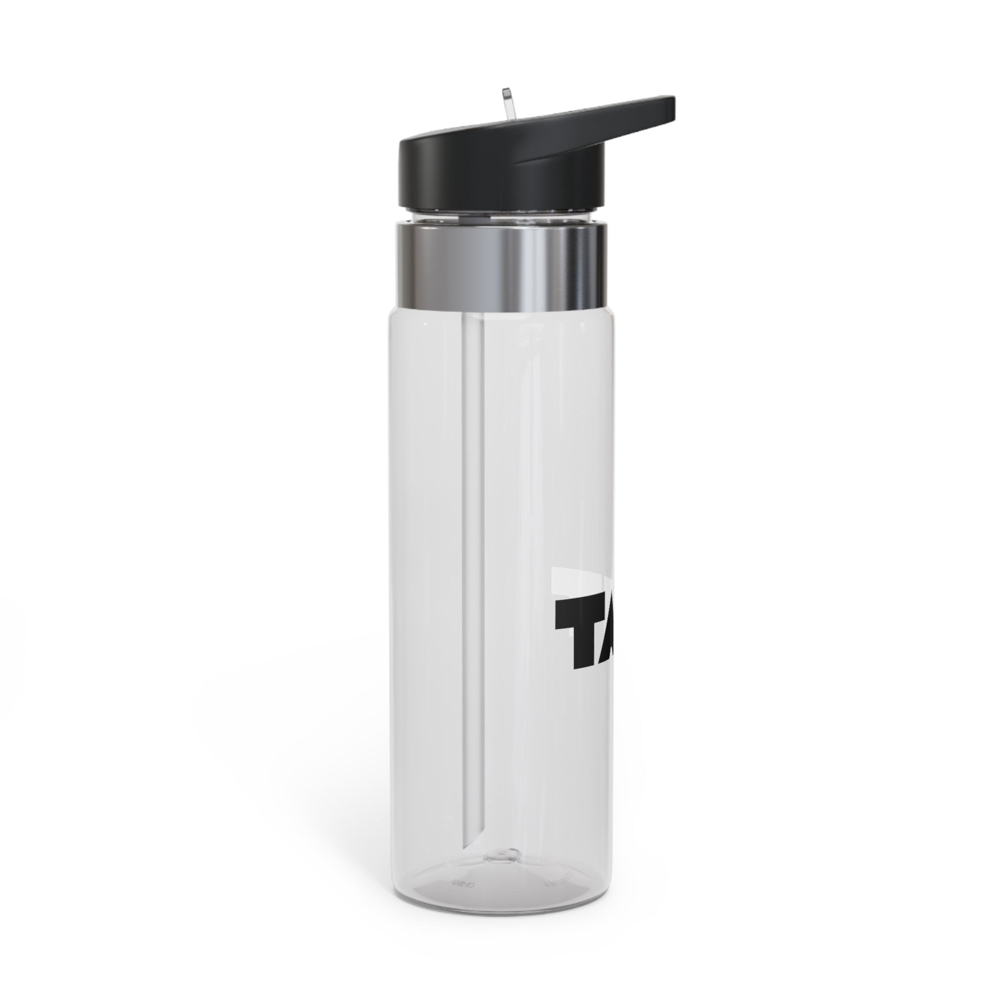 TAIT 20oz Tritan Sport Bottle – Clear BPA-Free Hydration Bottle with Flip Straw