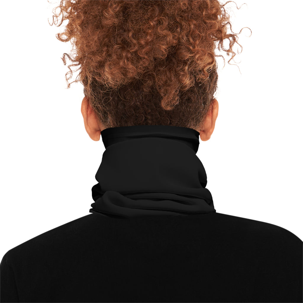 TAIT Logo Neck Gaiter - Lightweight Black Face Scarf
