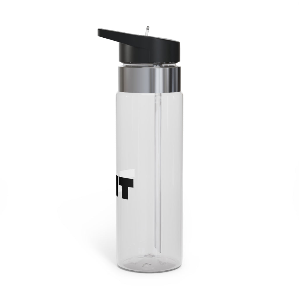 TAIT 20oz Tritan Sport Bottle – Clear BPA-Free Hydration Bottle with Flip Straw