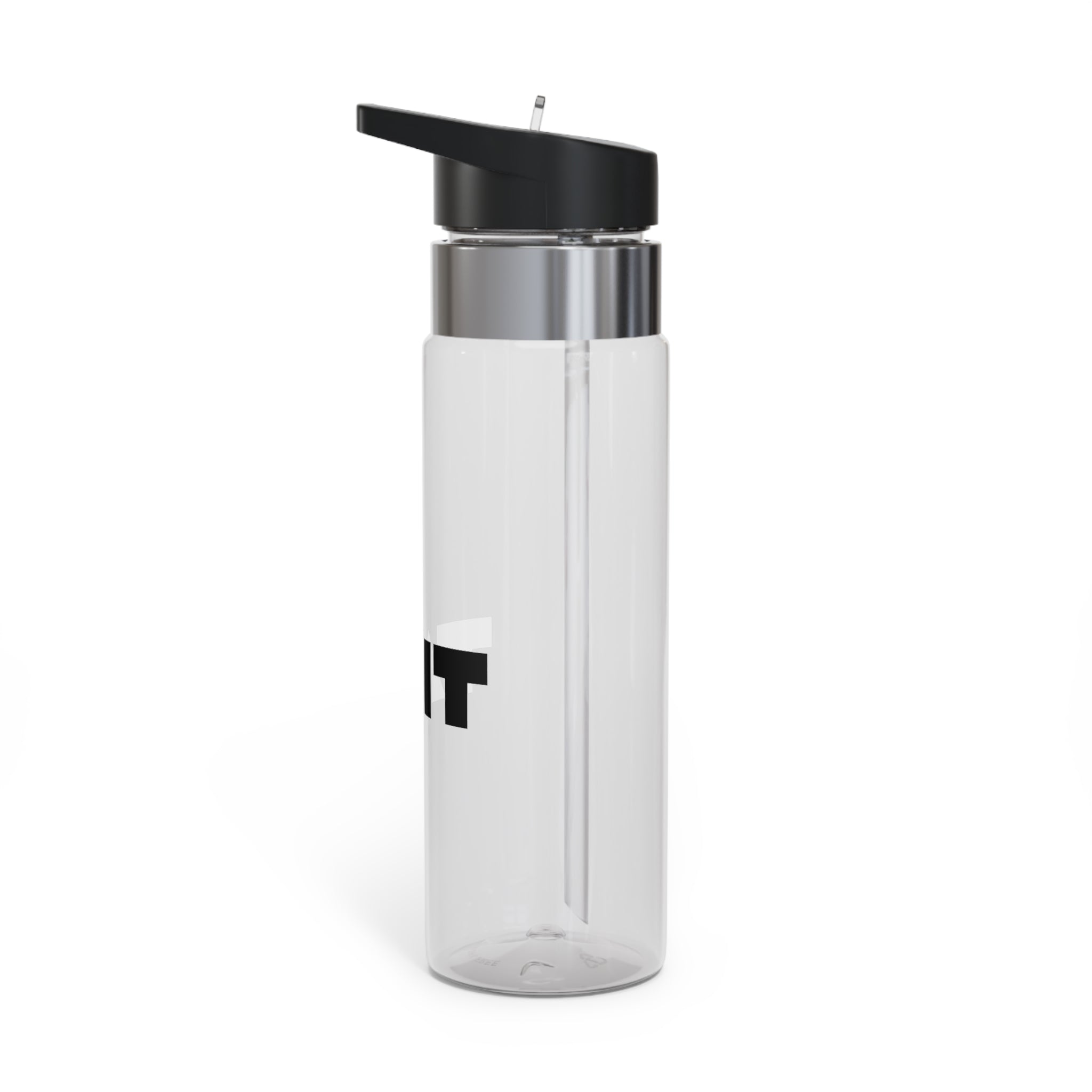 TAIT 20oz Tritan Sport Bottle – Clear BPA-Free Hydration Bottle with Flip Straw